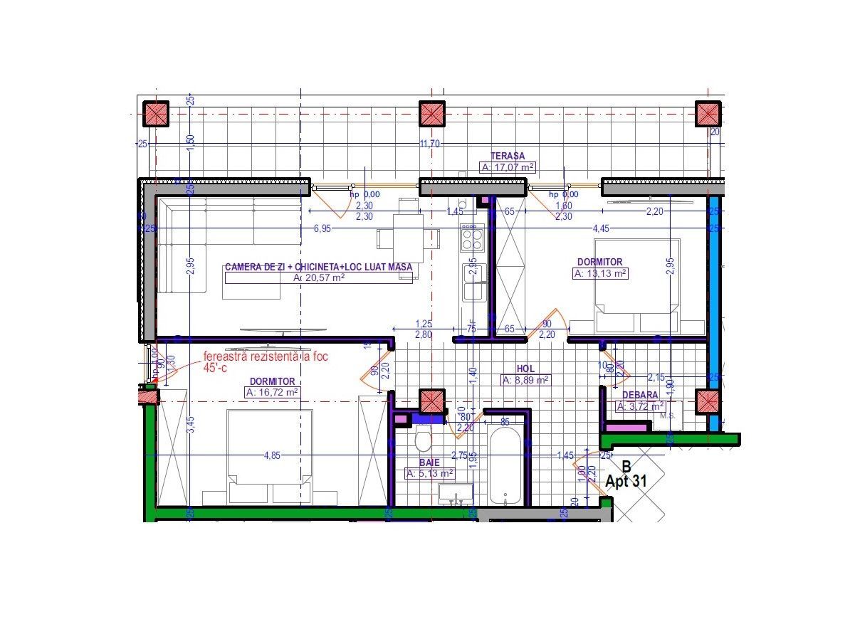 Apartament 3 camere de inchiriat - Poză 20