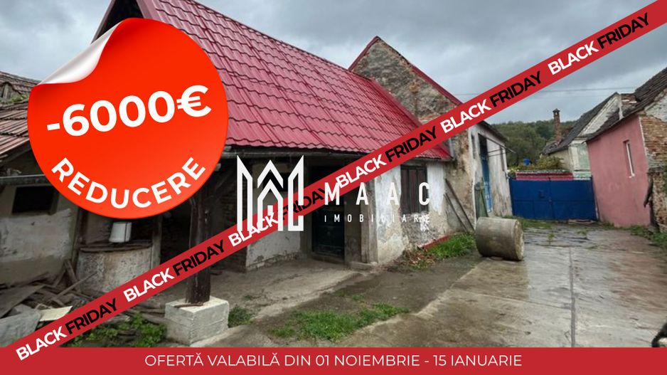 BLACK FRIDAY I Casa 3 camere I 1000 mp Teren I Amnas - Poză 1