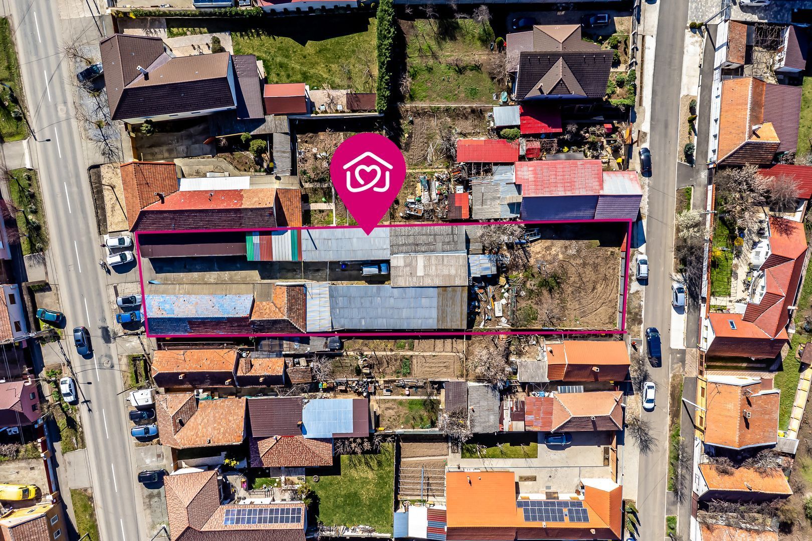 Teren 1358 mp, 2 fronturi stradale, Aradul Nou, toate utilitățile - Poză 3