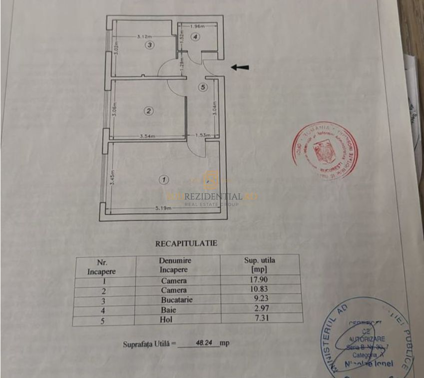 Apartament 2 camere decomandat de vanzare, Sos Berceni, Str Moldovita - Poză 15