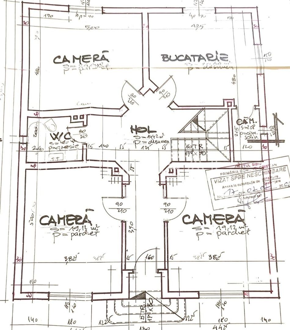Casă Individuală cu 7 Camere – Cristian | 190 mp utili | Teren 552 mp - Schiță 19