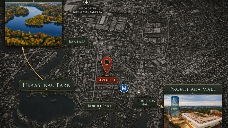 Teren Aviatiei | Promenada Mall | 314 MP | 400m de metrou | Rar - Poză 1