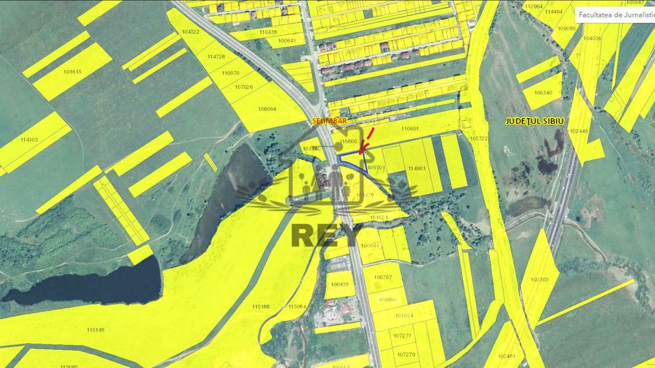 Teren de vânzare in Șelimbăr lângă Extaz - Poză 8