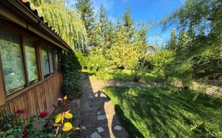 Cabana de lemn cu fundatie 86 mp+ livada pomi fructiferi+teren 847 mp - Poză 12