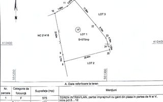 Teren intravilan 575 mp in Breaza de Jos | 2 deschideri - Schiță 11