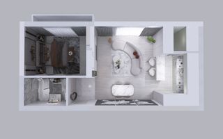 Apartament de vanzare 2 camere | Bragadiru Cartierul Latin Ghencea - Poză 2