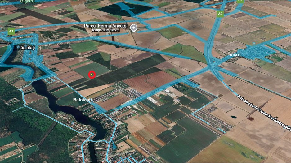 Teren de vanzare 10.000 mp | Căciulați, Moara Vlăsiei | Balotesti - Poză 2