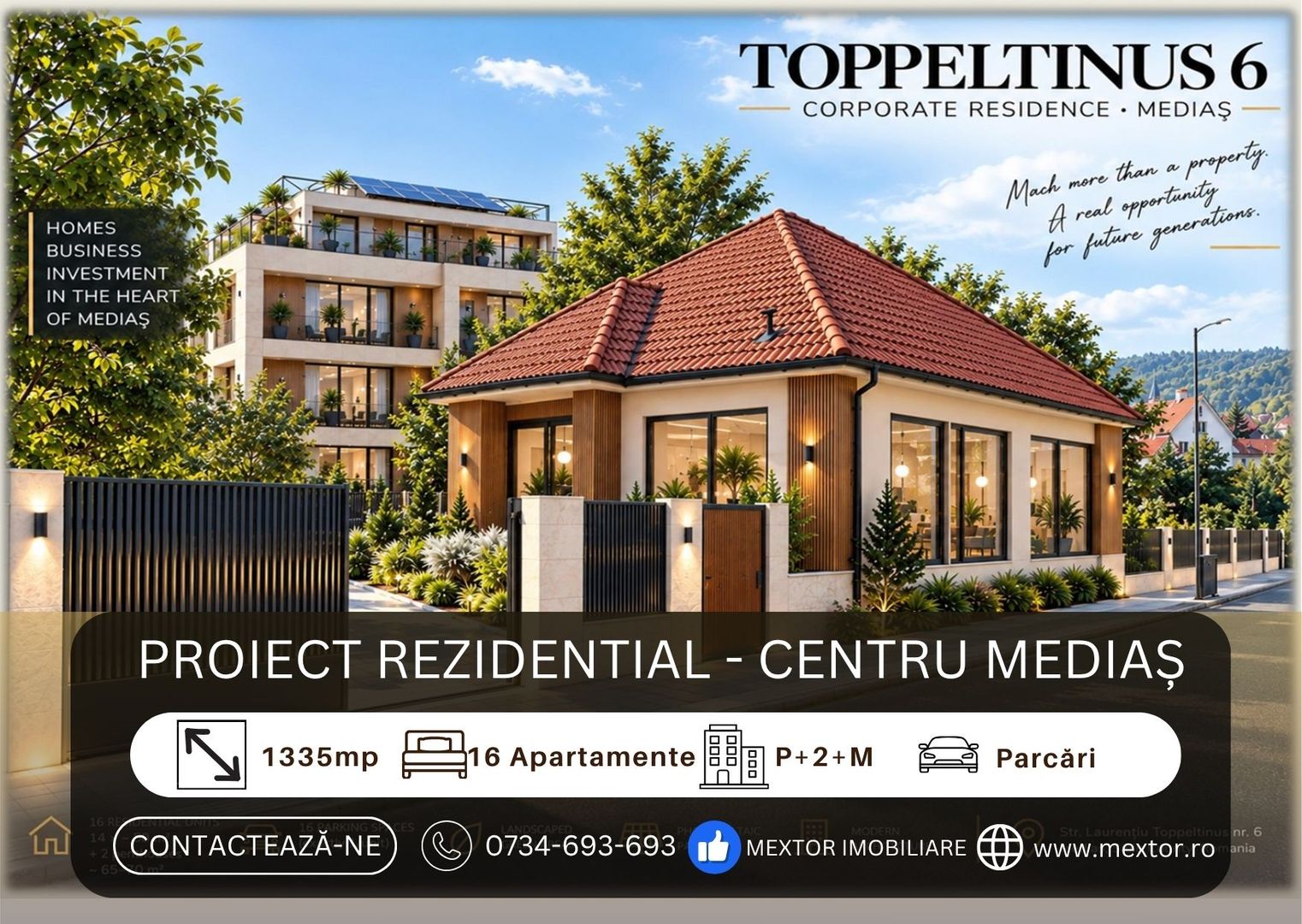 Teren Mediaș - oportunitate dezvoltare complex rezidențial - Poză 1