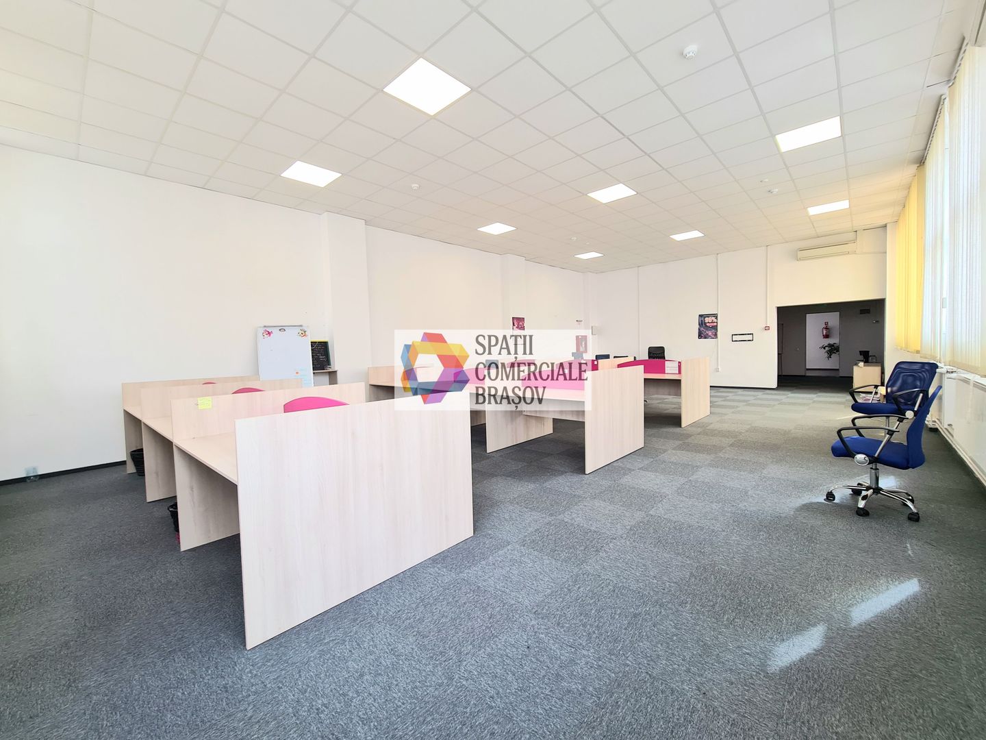 Spatiu birouri de închiriat Brasov - 130 mp # spatii-comerciale-brasov.ro - Poză 3