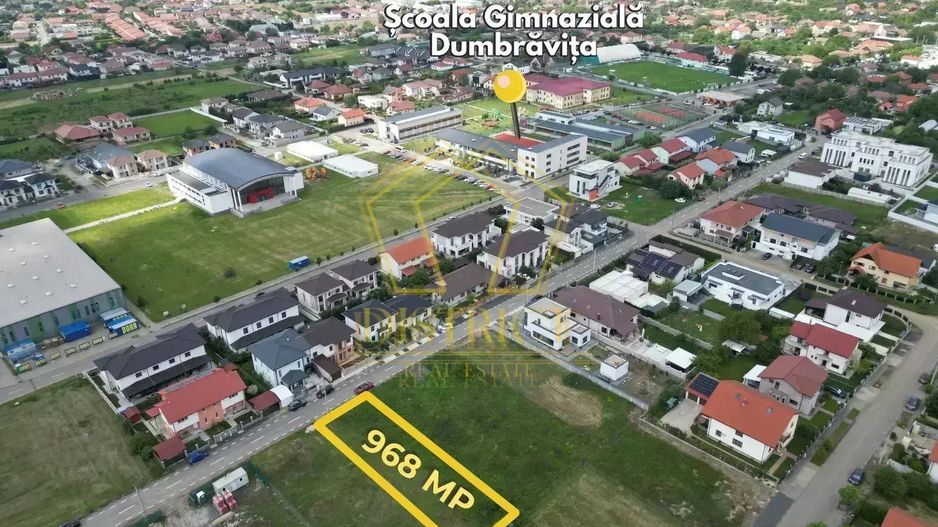 Teren intravilan constructii rezidentiale 968mp | Dumbravita - Poză 2