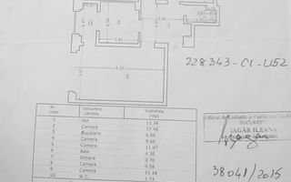 Apartament 4 camere Pantelimon -Vergului -Costin Georgian - Schiță 18