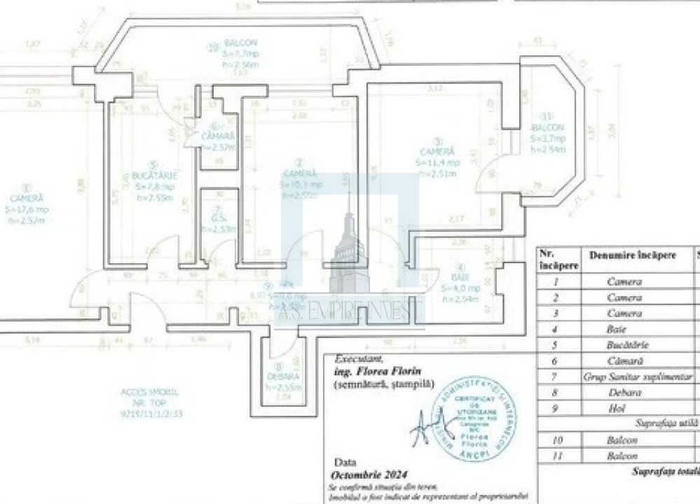 Ap 3 camere decomandat - zona Grivitei - Poză 1