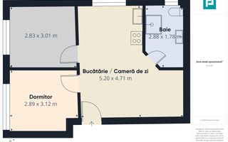 Apartament 2 camere de inchiriat strada Oituz. - Poză 12