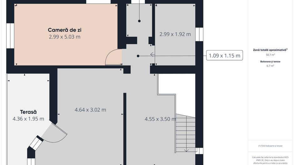 Casă individuala P + 1 + Pod - Pantelion - 130 mp utili - 200 mp teren - Poză 13