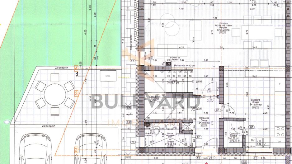 Casa tip duplex in zona Vivo Mall,  str Razoare Floresti - Schiță 5