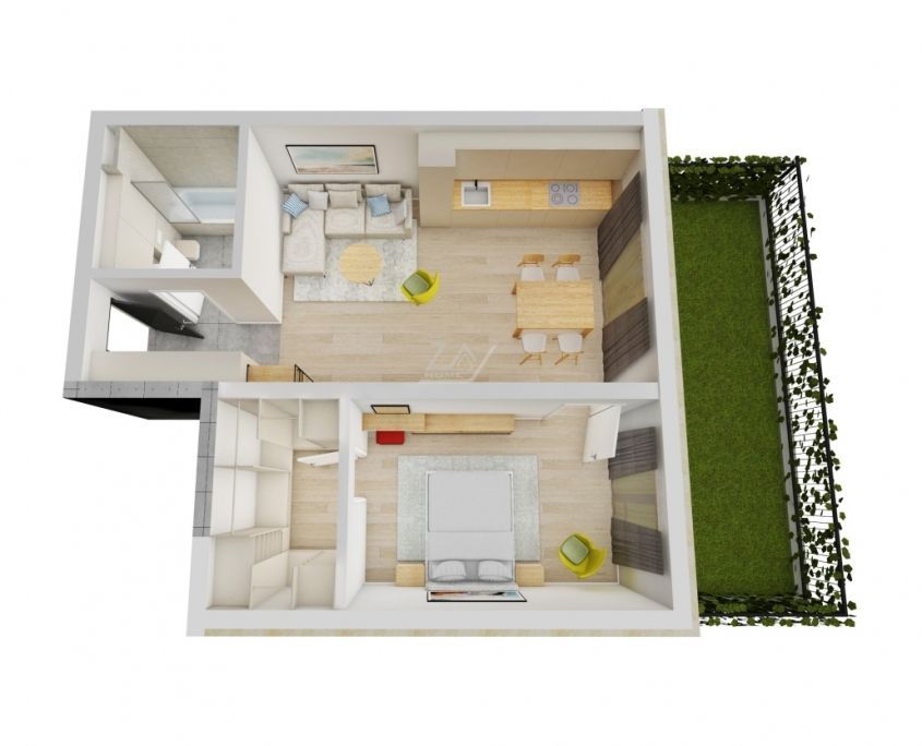 Comision 0. Gradina proprie 25 mp. Loc de parcare. - Poză 7