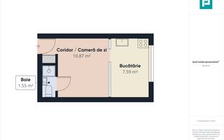 Garsonieră confort 1 în zona Sânnicolau Mic - Poză 7