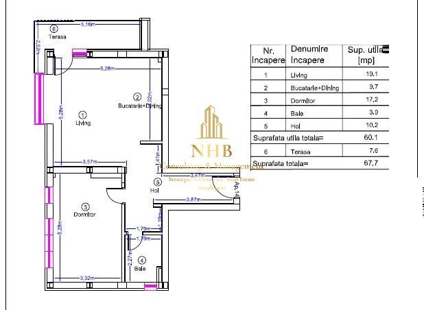Apartament in complex Belair cu loc de parcare inclus - Poză 9