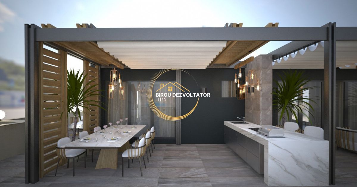 Apartament Penthouse vedere superba libera Parc metrou 1 decembrie - Poză 3