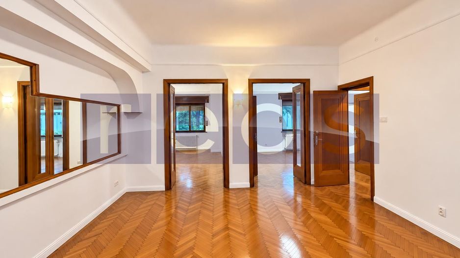 INCHIRIERE PARTER VILA | AVIATORILOR | 113MP | CURTE 110 MP | RENOVAT - Poză 3