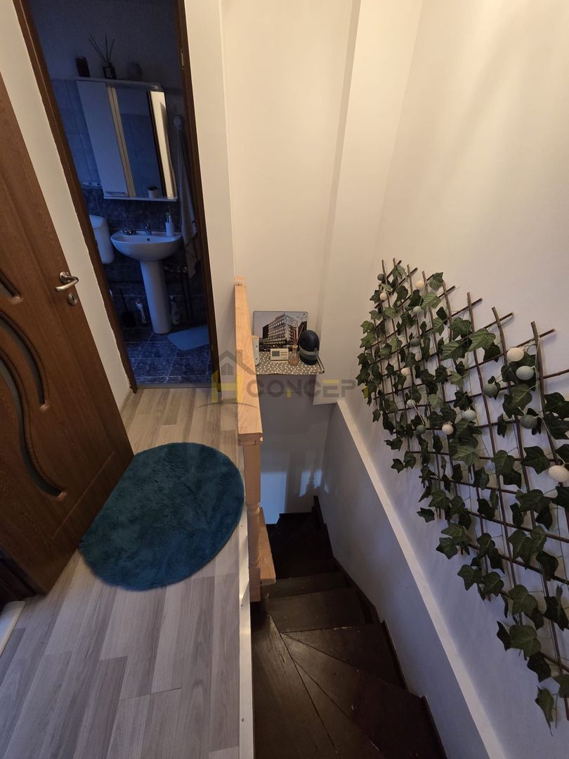 Ap modern 3 camere mansarda mobilat/utilat centrala proprie - Poză 9