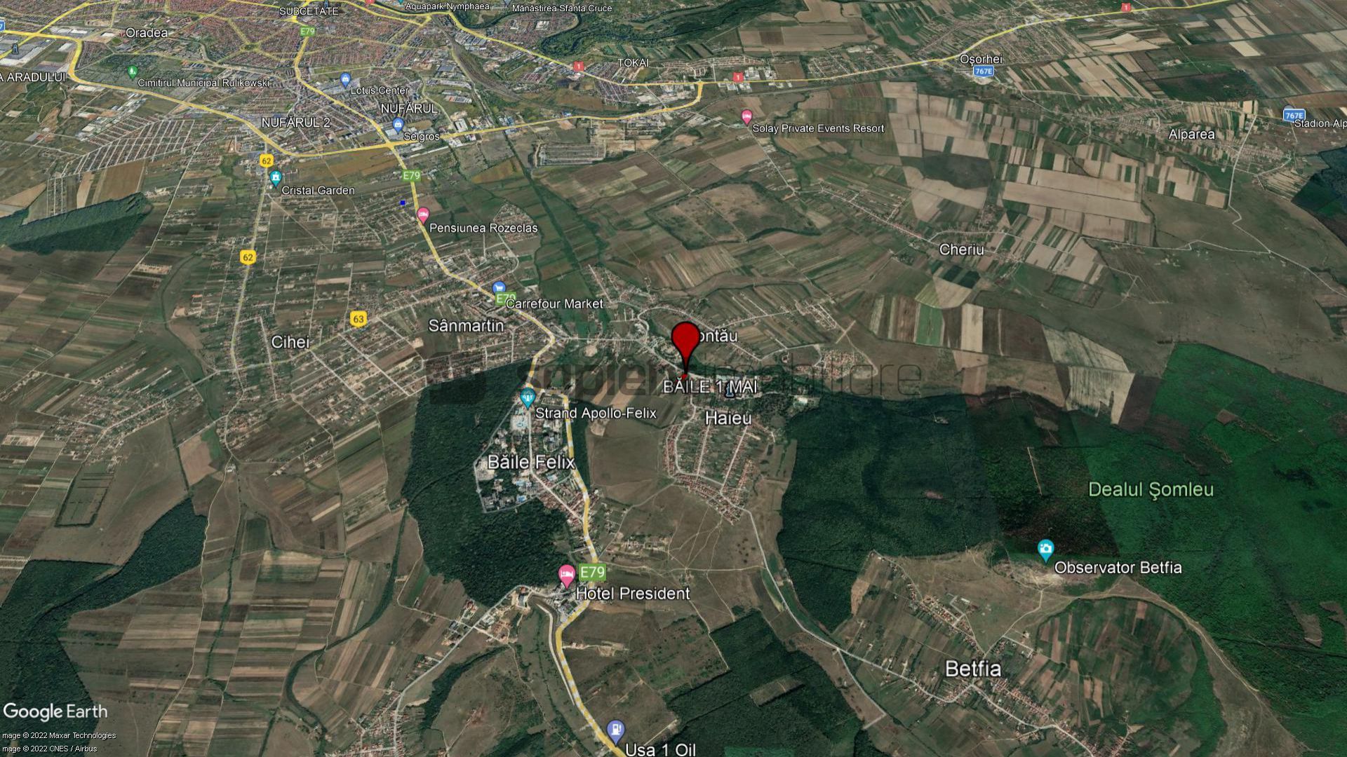 Sapient | Teren intravilan situat în Băile 1 Mai - Poză 3