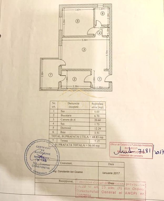 Apartament cu 2 camere *mobilat* + Parcare // Baneasa Forest View - Schiță 40