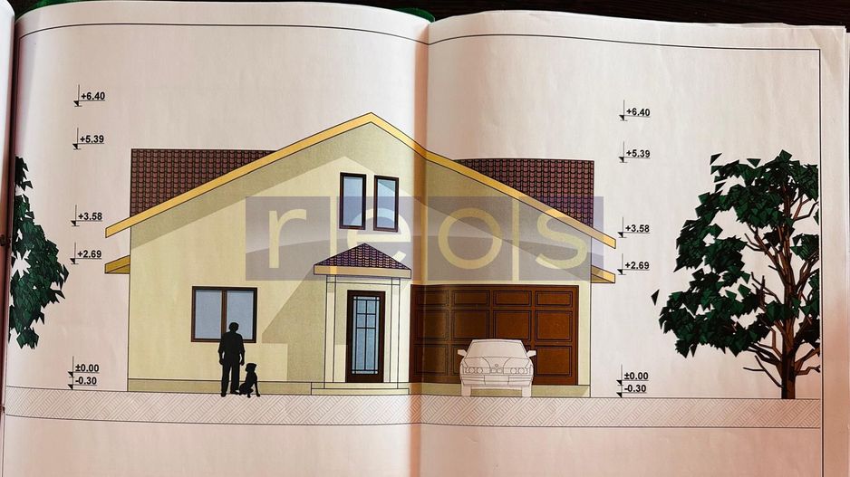 VILA DE VANZARE PE LAC | CREVEDIA | 7 CAMERE - Poză 3