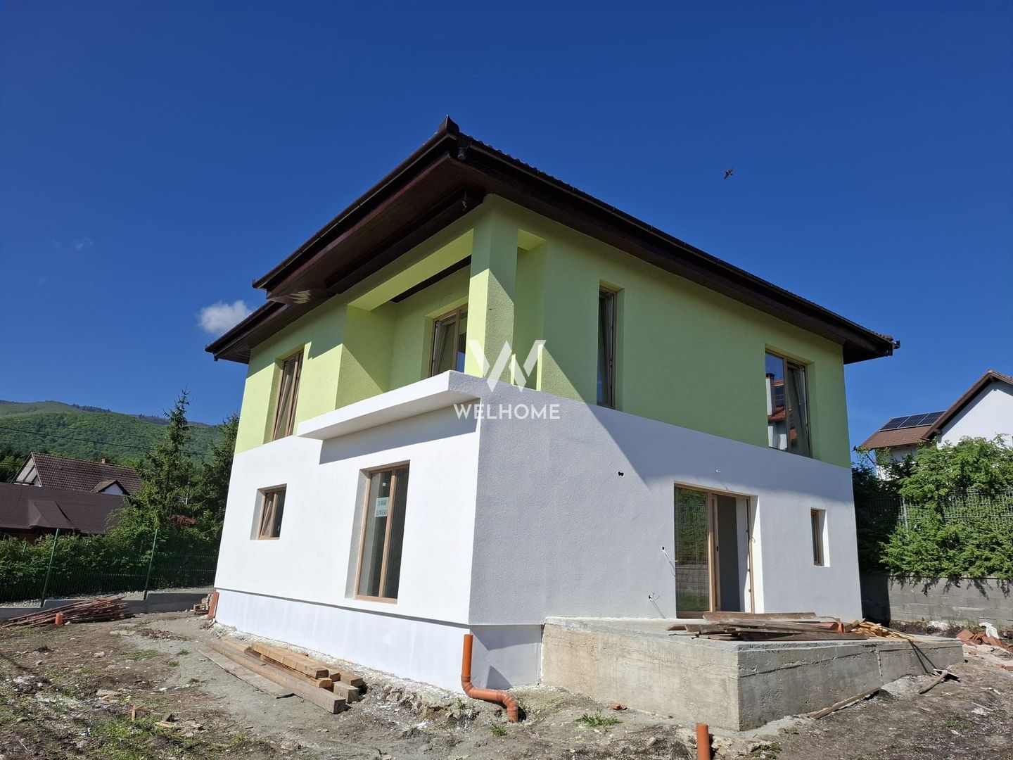 Casa individuala in Tocile Sibiu cu priveliste deosebita CLASA ENERGETICA - A - Poză 1