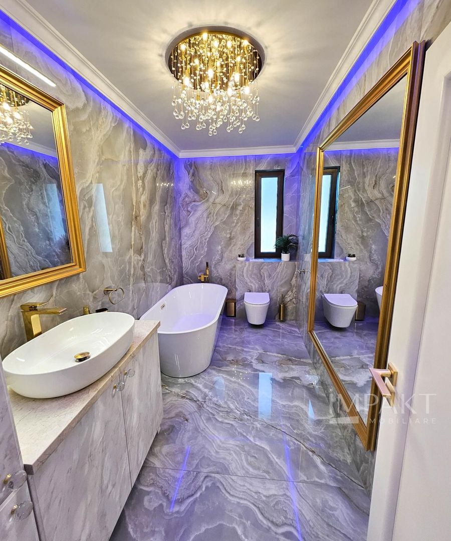 Casa de lux cu piscina, 5 camere, Borhanci – inchiriere - Poză 24