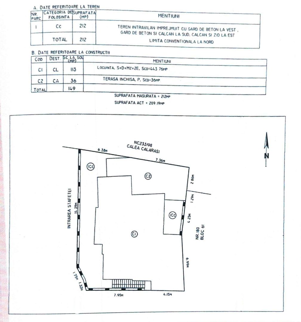 Casa Vila 12 camere de vanzare Calea Calarasilor Bucuresti Sector 3 - Poză 19