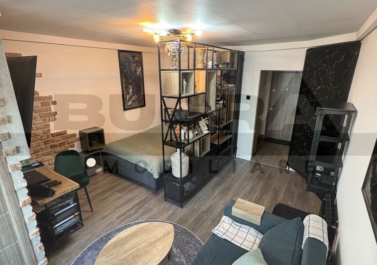 Garsoniera moderna, 32 mp, etaj intermediar, zona BIG Manastur - Poză 2