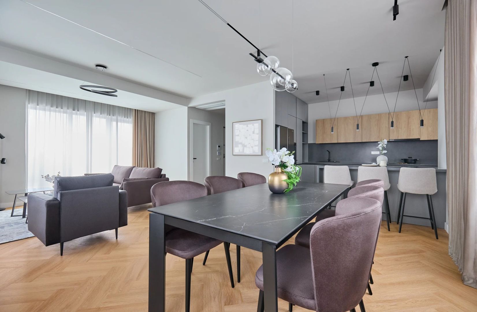 Penthouse modern I Terasă panoramică de 148 mp I 4 camere - Poză 4