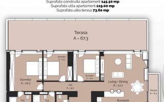 Proiect rezidențial // Apartamente 1-5 camere // Finalizare 2026 - Poză 68