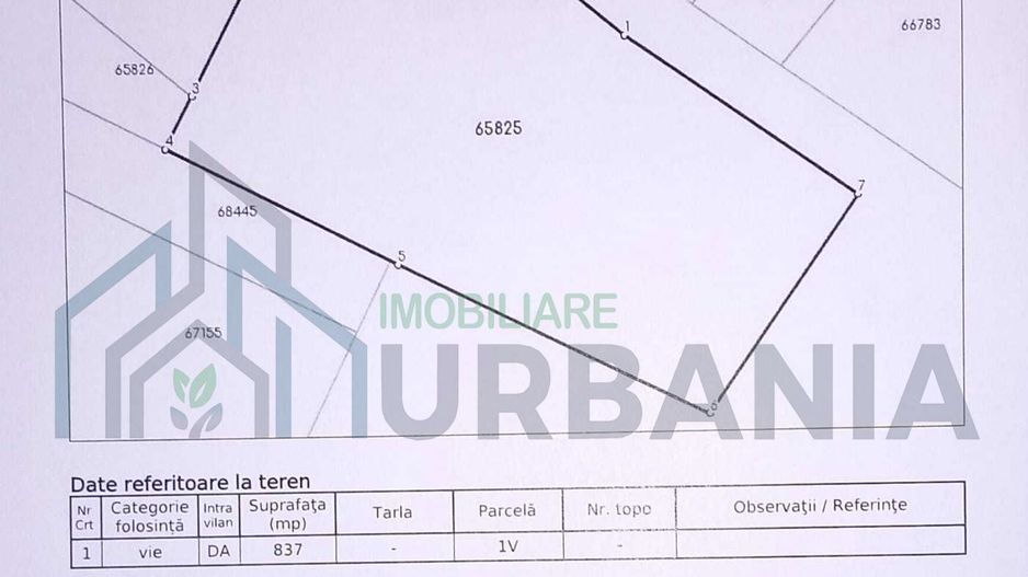 Teren intravilan 837 mp, deschidere 40 ml, Tomesti (zona Iasi) - Poză 5