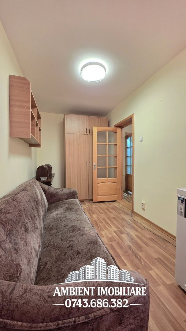 Apartament cu 3 camere, etaj 4, mobilat, zona CENTRU - BUIUM; - Poză 4