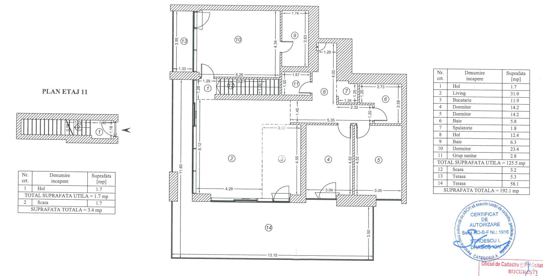 One Cotroceni Park | Penthouse 4 cam | 192mp | bloc 2023 | et 11 | 601.433 euro - Poză 20