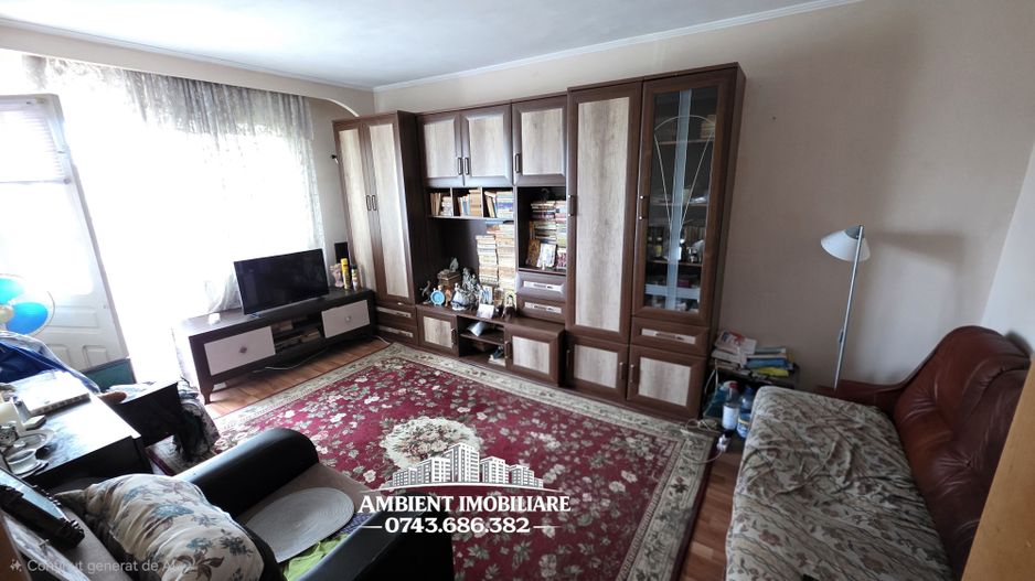 Apartament cu 2 camere, decomandate, etaj 6, VASLUI - zona NORD; - Poză 1