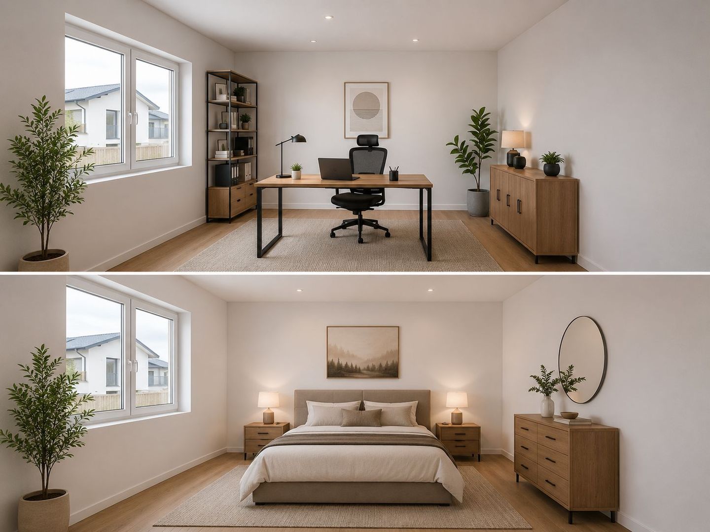 Vilă individuală în Tunari – 5 camere, curte privată - Poză 12
