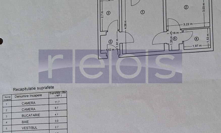 OCAZIE  VANZAREA  2 CAMERE | BLD TIMISOARA | METROU - Schiță 7