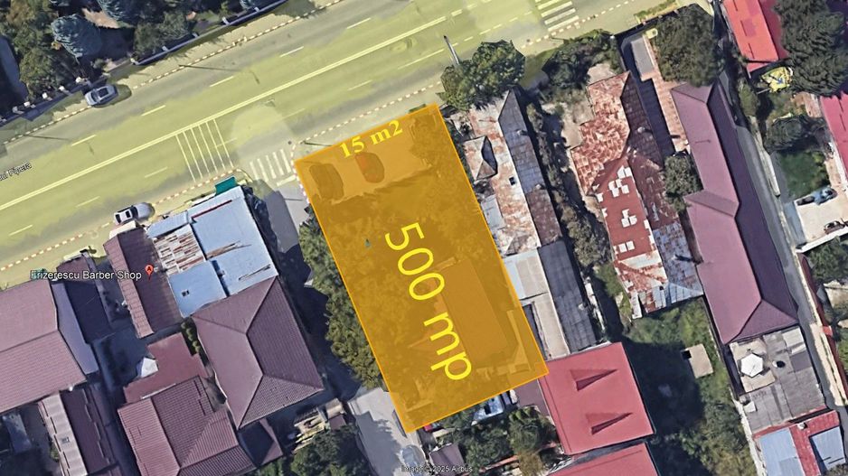 De vânzare – Teren 500 m² cu construcție existentă, Bulevardul Pipera - Poză 1