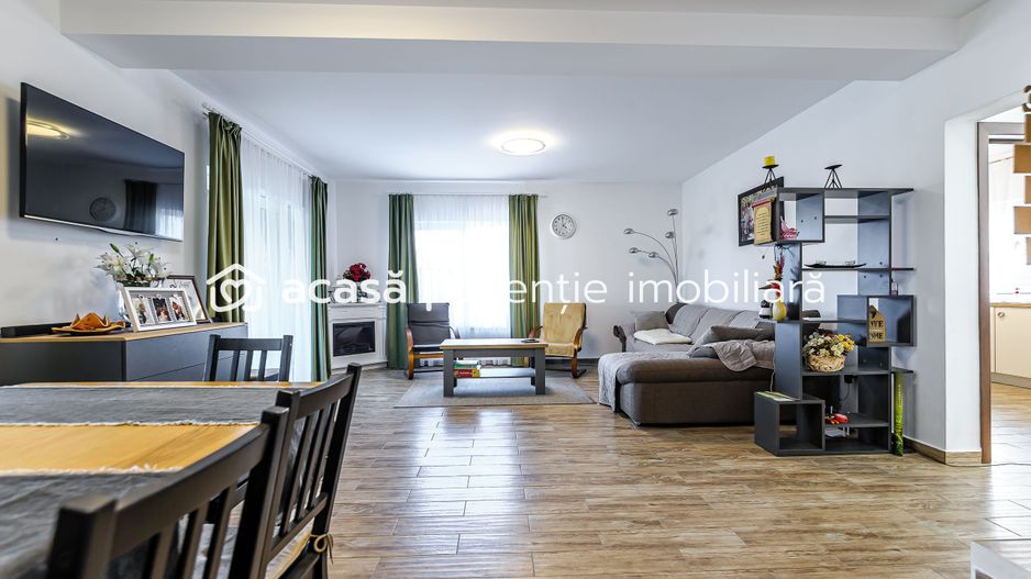 Casă cu mansardă, nouă, mobilată și utilată, în cartier Athena - Poză 2