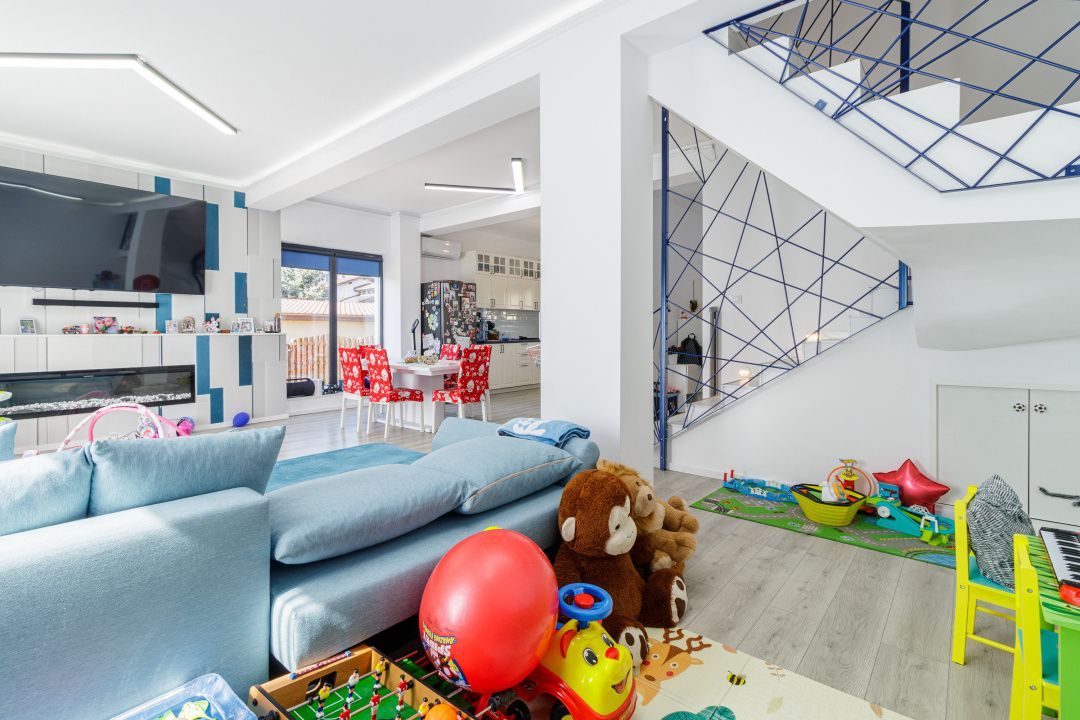 Casa Corbeanca P+1 cu 3 dormitoare si curte generoasa, terasa si loc de parcare - Poză 8