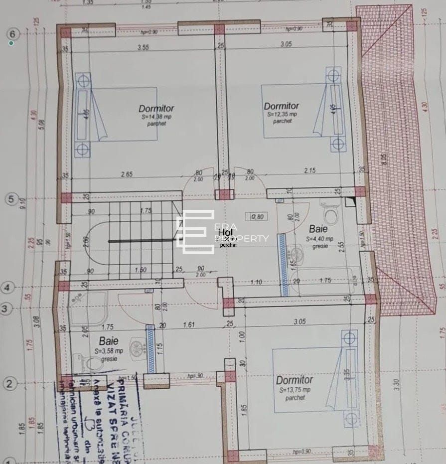 Duplex , 118 mp utili,teren 300 mp –  Sura Mica - Schiță 5