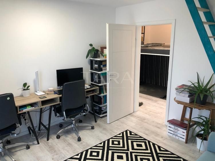 Duplex deosebit cu grădină, terasă amenajată și vedere spre natură. - Poză 7
