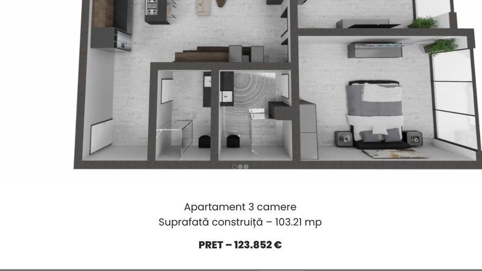 Ag. Eu. vinde ap. 2 cam. 85 mp. Finalizare Dec. 2023 Comision 0% Mamaia Nord - Poză 6