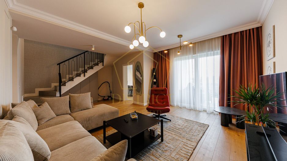 Duplex modern cu 4 camere despartit prin camera tehnica I Mosnita Noua - Poză 3