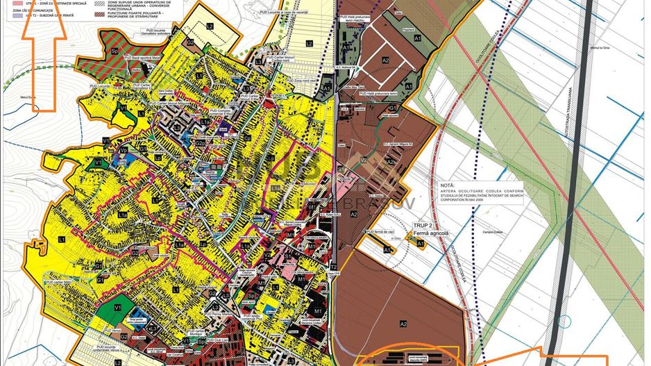 Teren Industrial,  Codlea | 22.500mp Necesar PUZ - Poză 6
