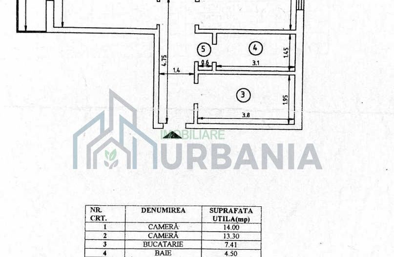 Apartament cu 2 camere, Rondul Vechi, Iasi - Poză 8