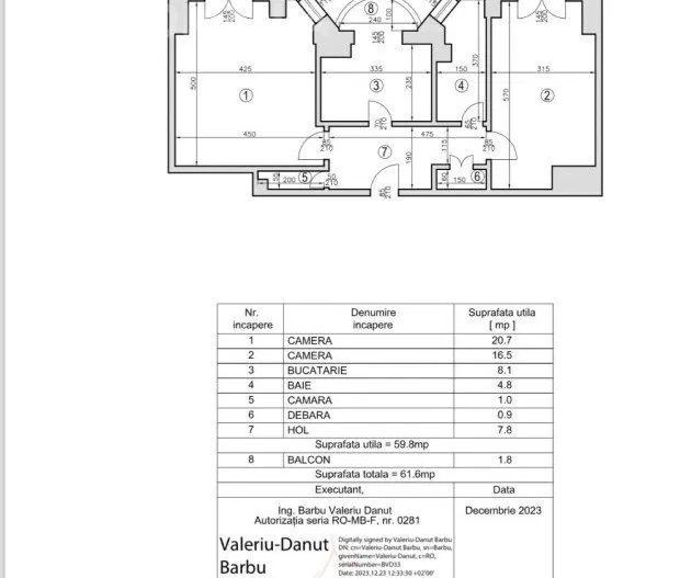Aparatament 2 camere de vanzare Piata Unirii- Ultracentral - Poză 1